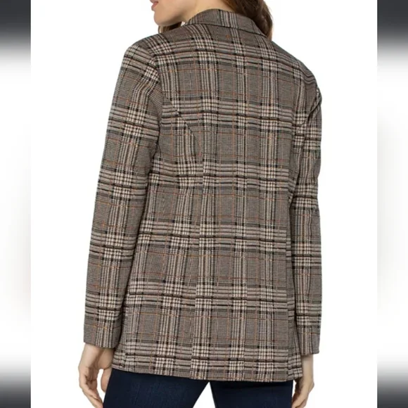 Liverpool Los Angeles Plaid Boyfriend Blazer - Picture 2 of 4